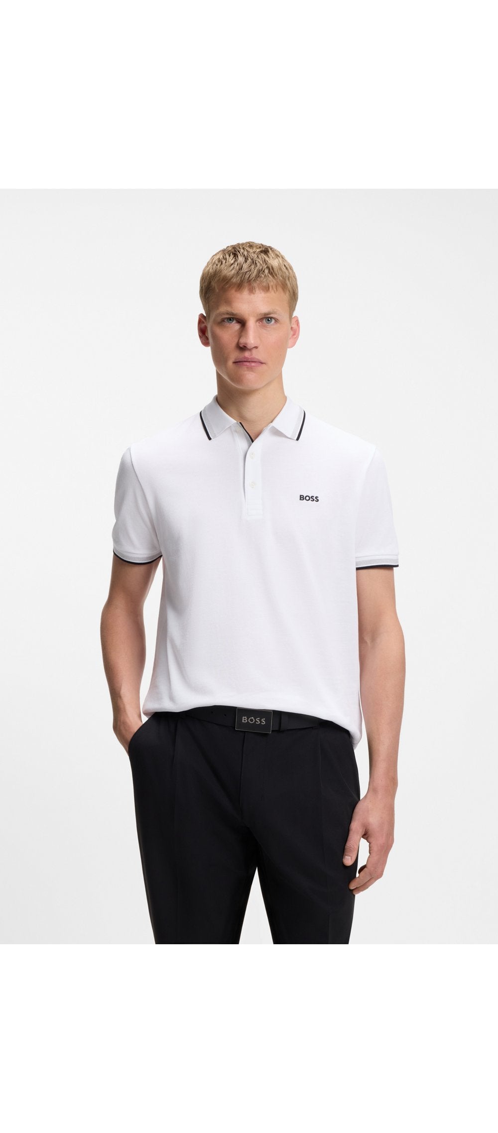 White - front