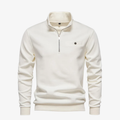 The Dover Cotton Quarter-Zip Jumper