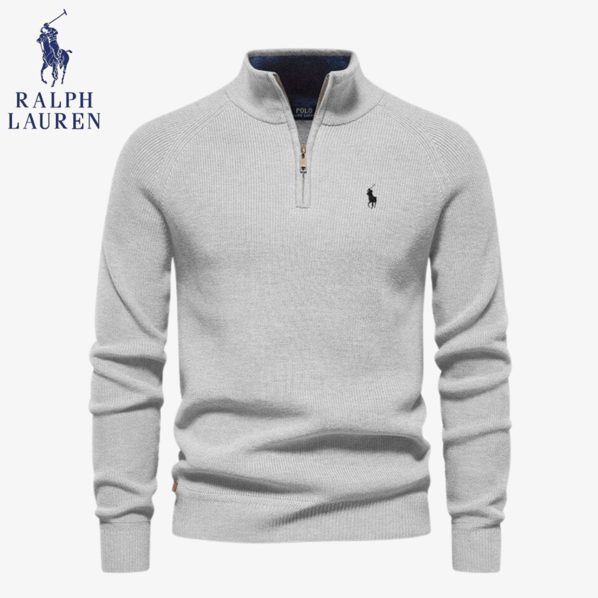 RL Wool Quarter-Zip Jumper | Clearance Sale