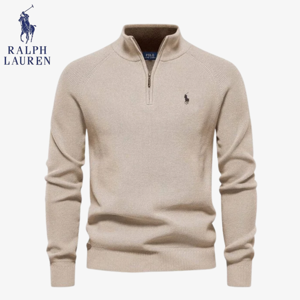 RL Wool Quarter-Zip Jumper | Clearance Sale