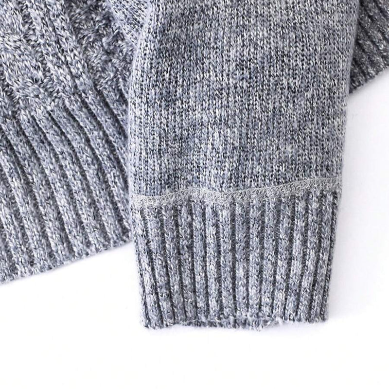 The Highland Fleece-Lined Cable Knit Jacket