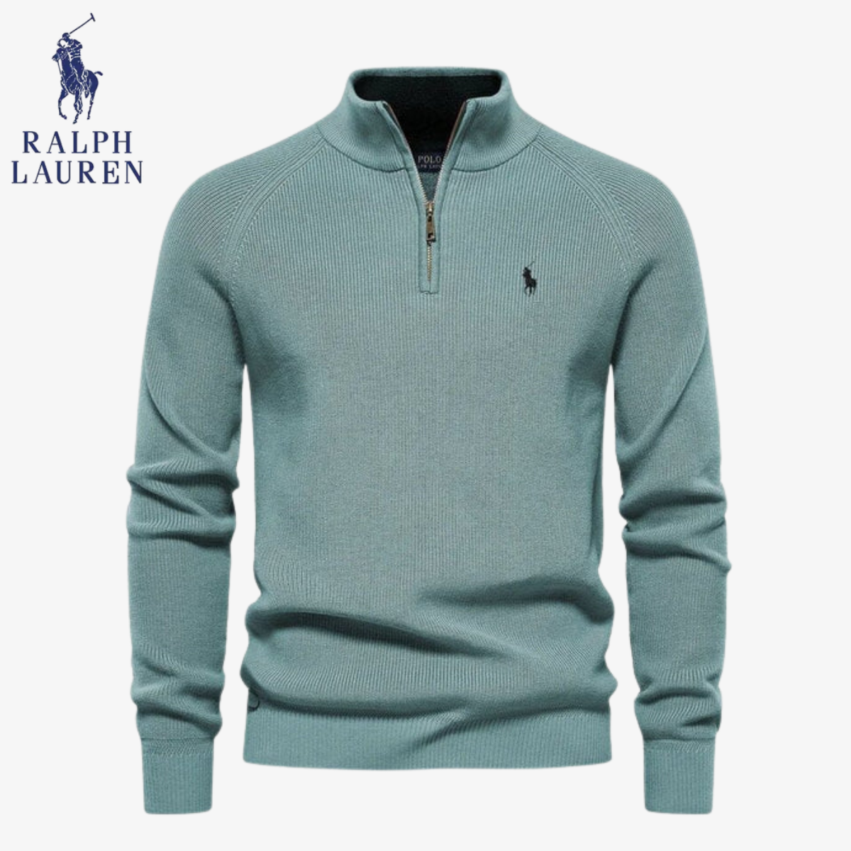 RL Wool Quarter-Zip Jumper | Clearance Sale